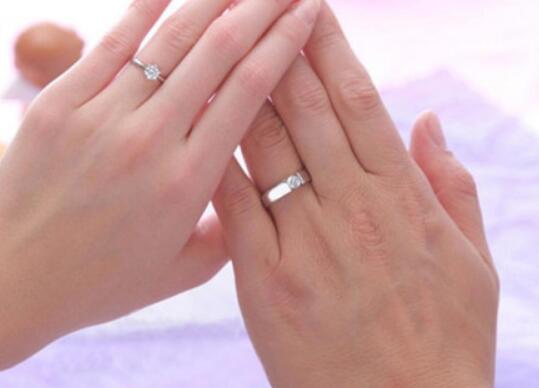 结婚戒指戴哪个手指图片大全