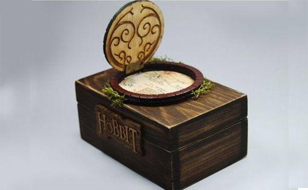霍比特创意求婚戒指盒