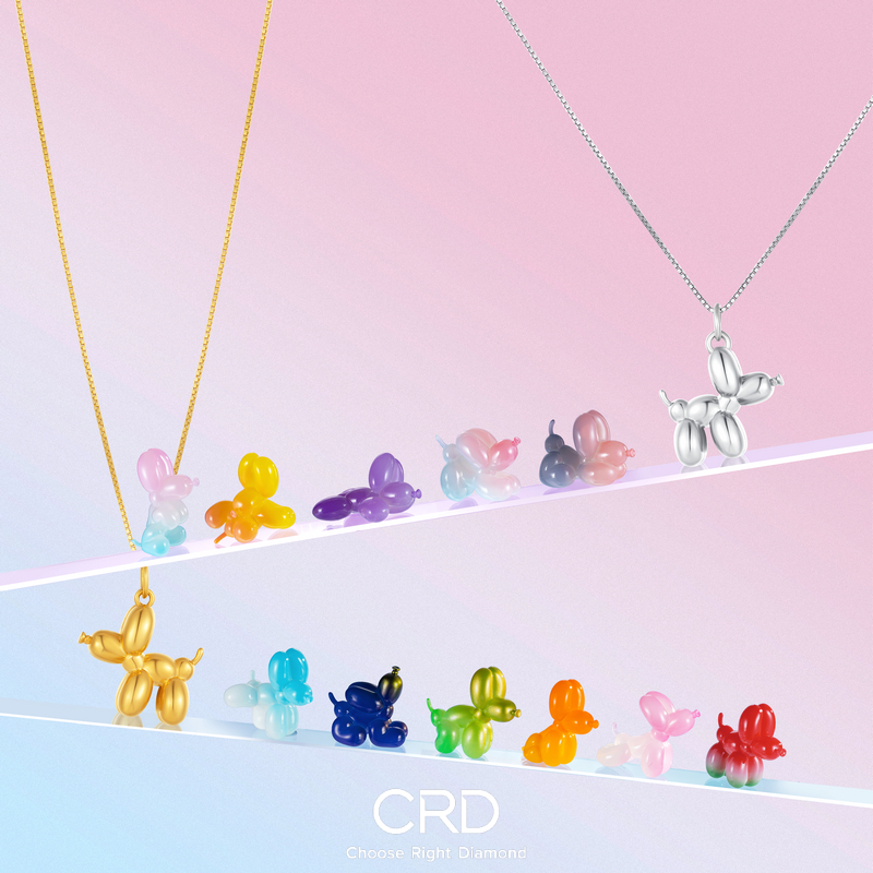 CRD哈皮气球狗|萌宠奇遇，CRD哈皮气球狗萌粒吊坠点亮日常