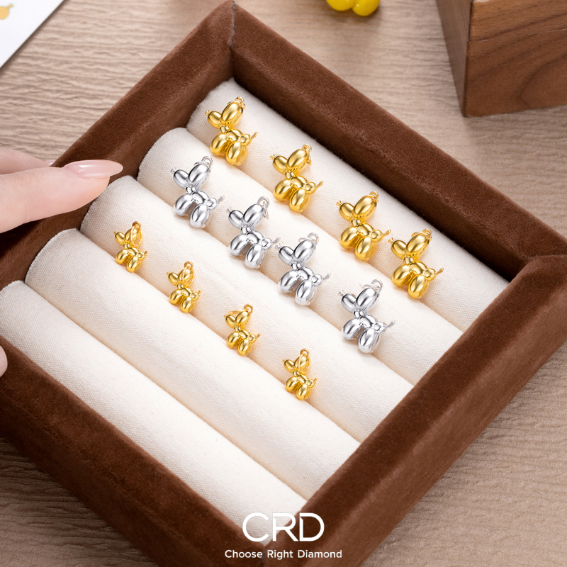 CRD铂金吊坠|哈皮气球狗萌粒吊坠，点亮日常的快乐魔法