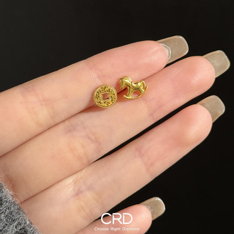 CRD小金马|陈鑫海同款黄金小马，仿佛财神爷追着发红包