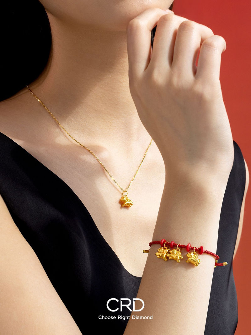 CRD黄金项链丨CRD小金马，祝HORSE发生，祝马上来财