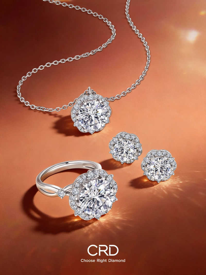 CRD钻戒丨以光，构筑恒久的守护形态
