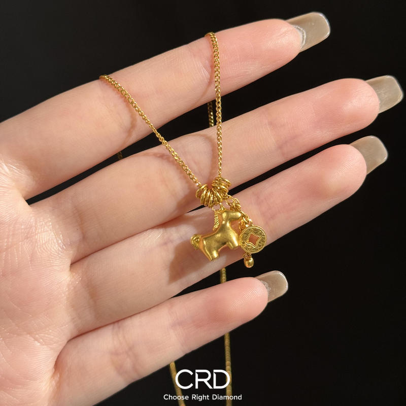CRD小金马|陈鑫海同款黄金小马，本命年的灵动心意之选