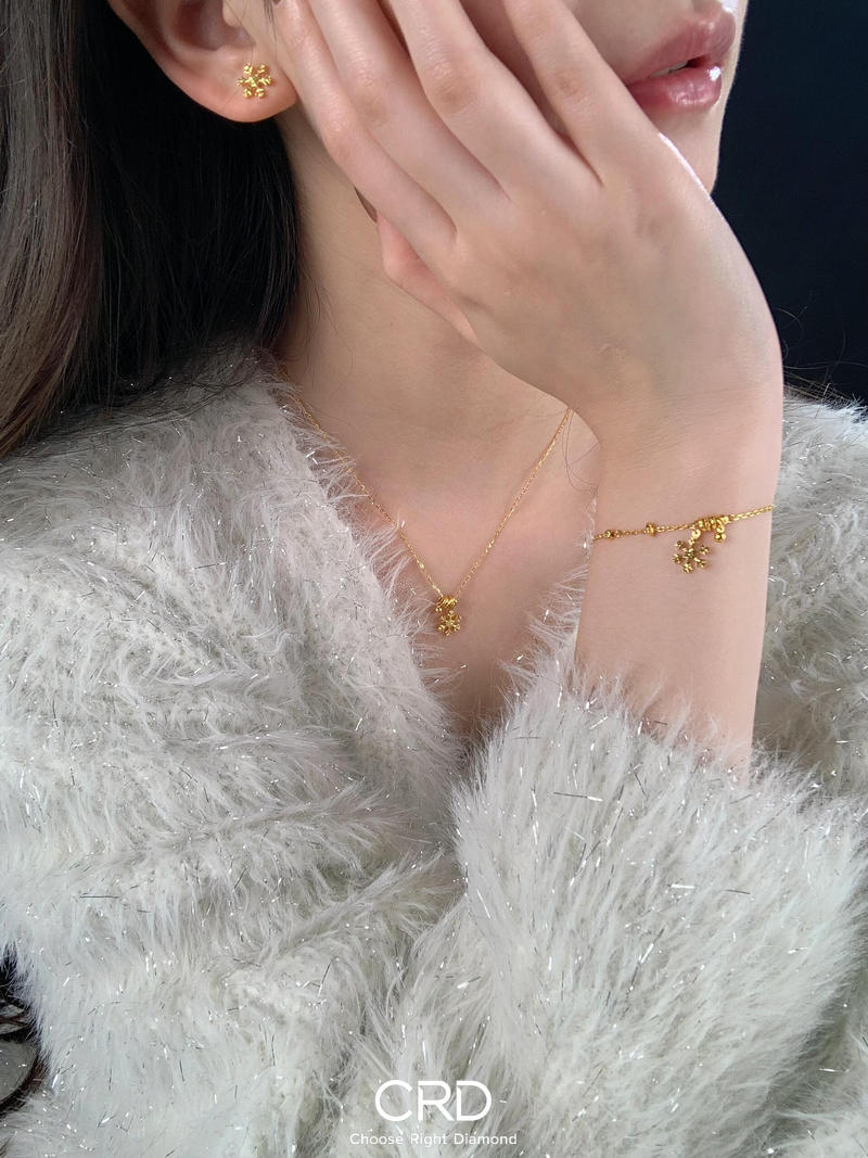 CRD黄金套系丨CRD永不消融的黄金雪花，送给自己的黄金细软