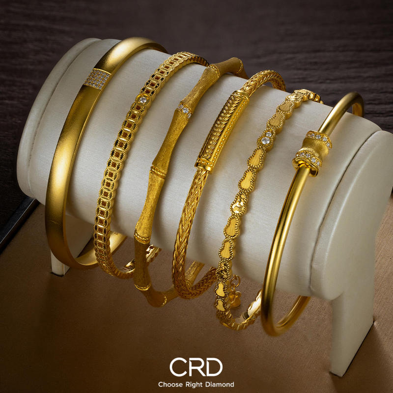 CRD金手链|CRD暖金叠韵，老钱风手镯手链唤醒新中式富贵美学