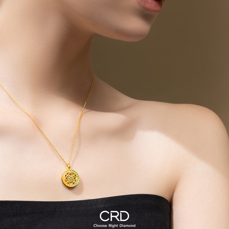 CRD金镶钻|CRD彩虹系列神秘永恒，双面华光，藏一缕幸运