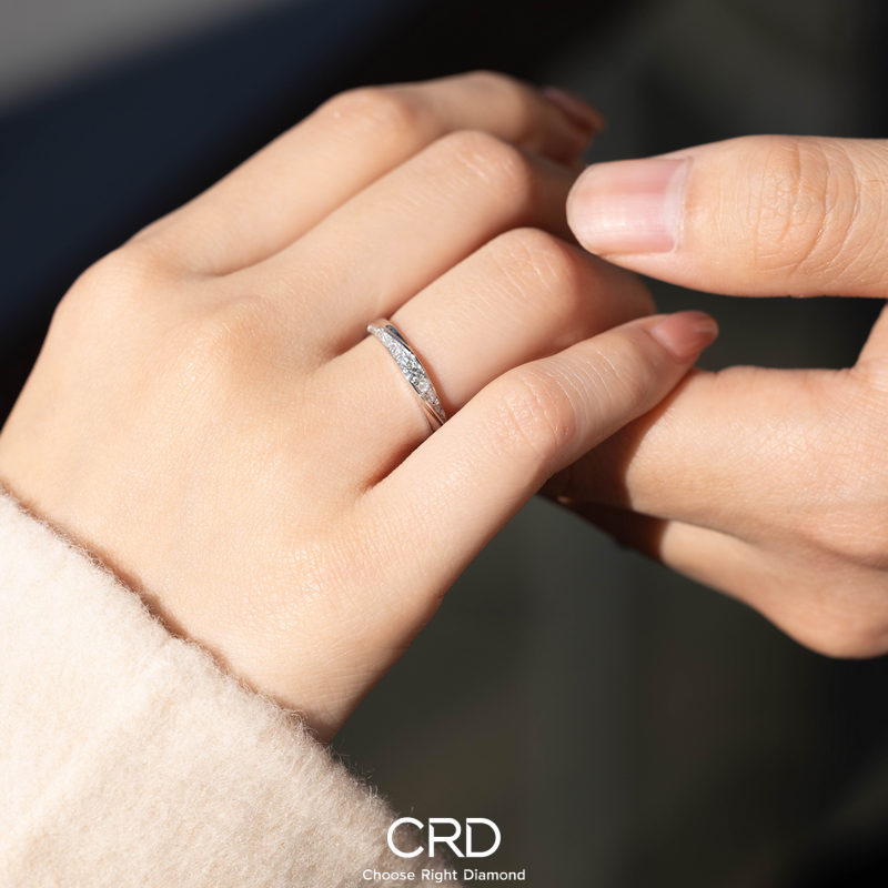 CRD情侣对戒|以爱为痕，镌刻成永不褪色的印记