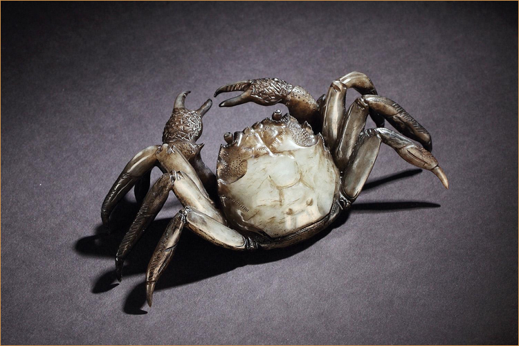 玉雕螃蟹的寓意是什么