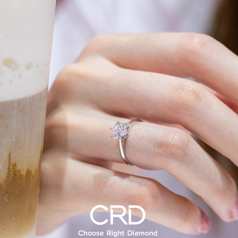 CRD钻石戒指|复古风华，经典六爪重拾浪漫记忆