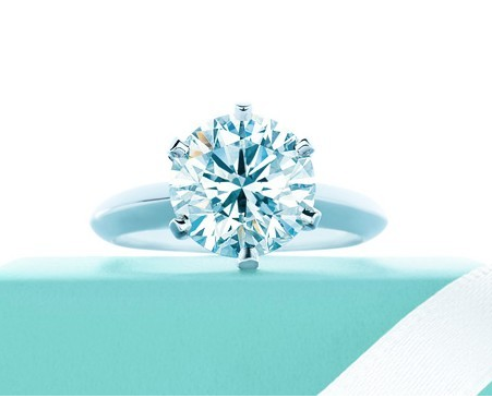 经典蒂芙尼Tiffany订婚戒指