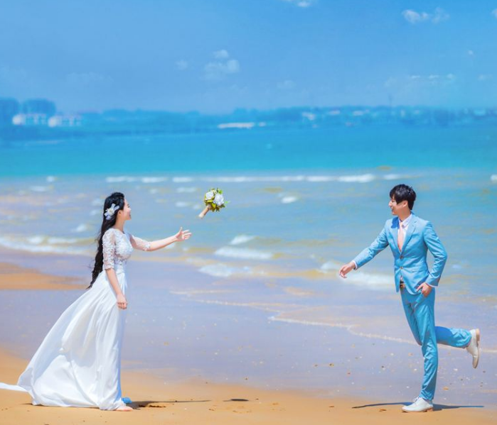 海边婚纱照的拍摄有什么技巧
