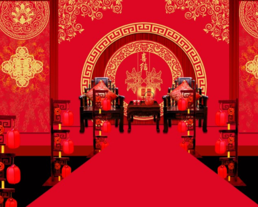 中式婚礼照片是怎样的