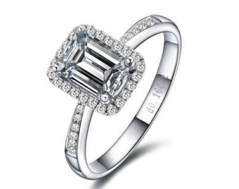 长方形钻石戒指镶嵌款式有哪些