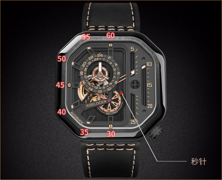 艾戈勒手表怎么调时间和日期