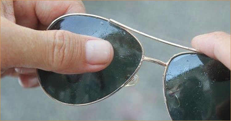太阳镜镜片清洗方法