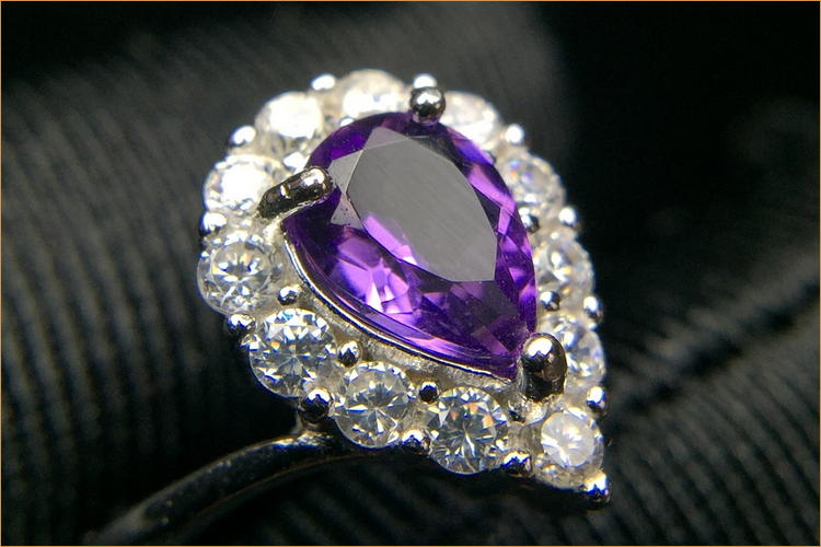 紫水晶戒指怎么保养