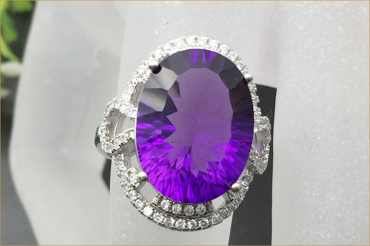 紫水晶戒指保养方法