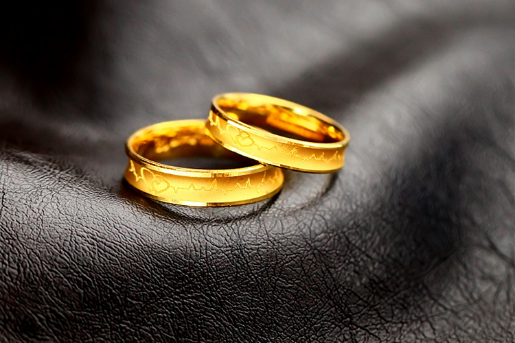 黄金戒指作为婚戒多少钱