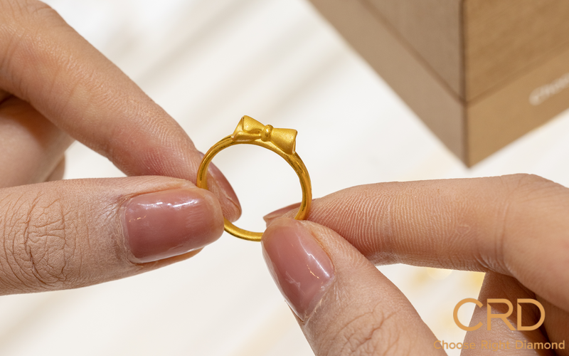 K金戒指和黄金戒指可以一起戴吗