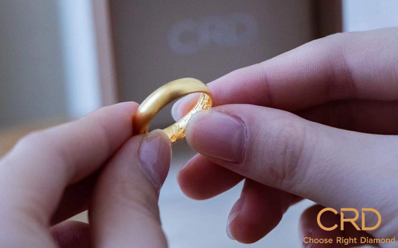 古法黄金戒指容易刮花吗