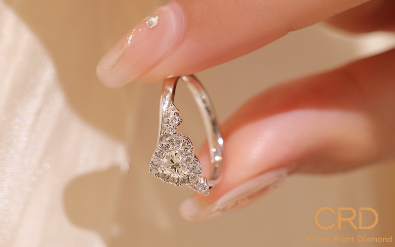 钻石婚戒一般买多少分的