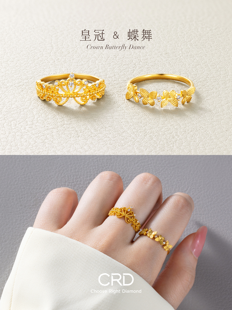 CRD黄金戒指