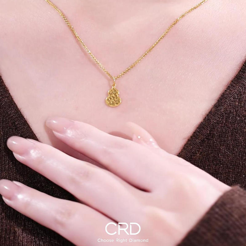 CRD黄金吊坠