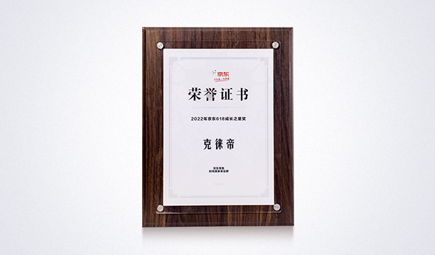 CRD克徕帝品牌荣誉