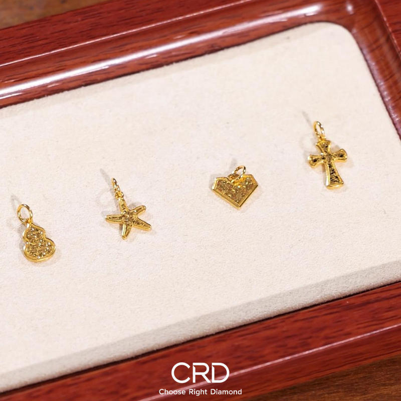 CRD黄金吊坠