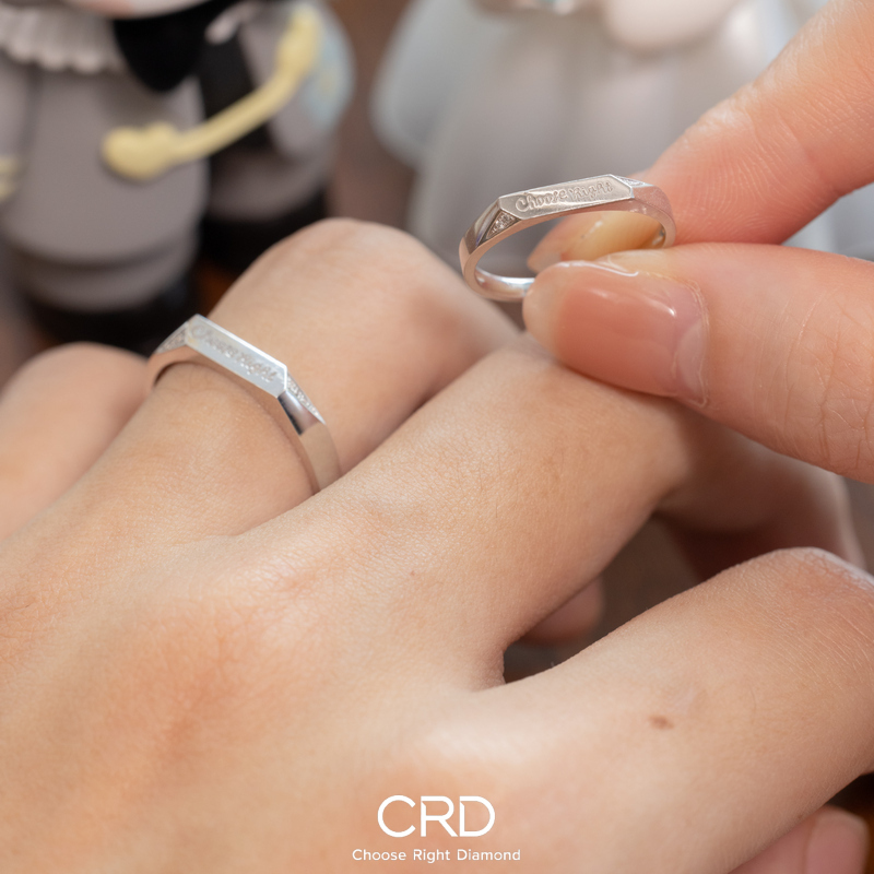 钻石对戒 CRD钻石对戒