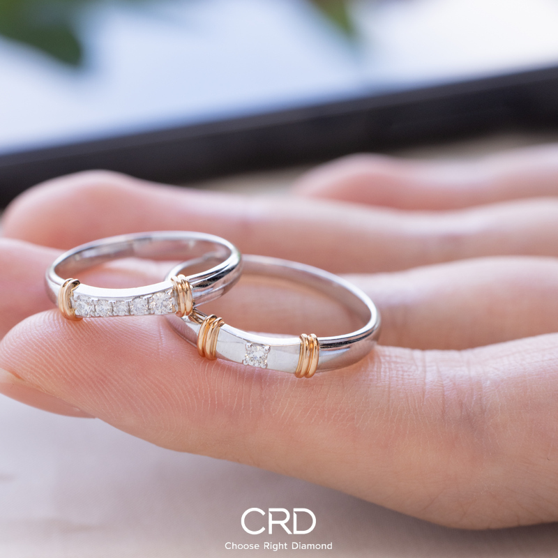 钻石对戒 CRD钻石对戒