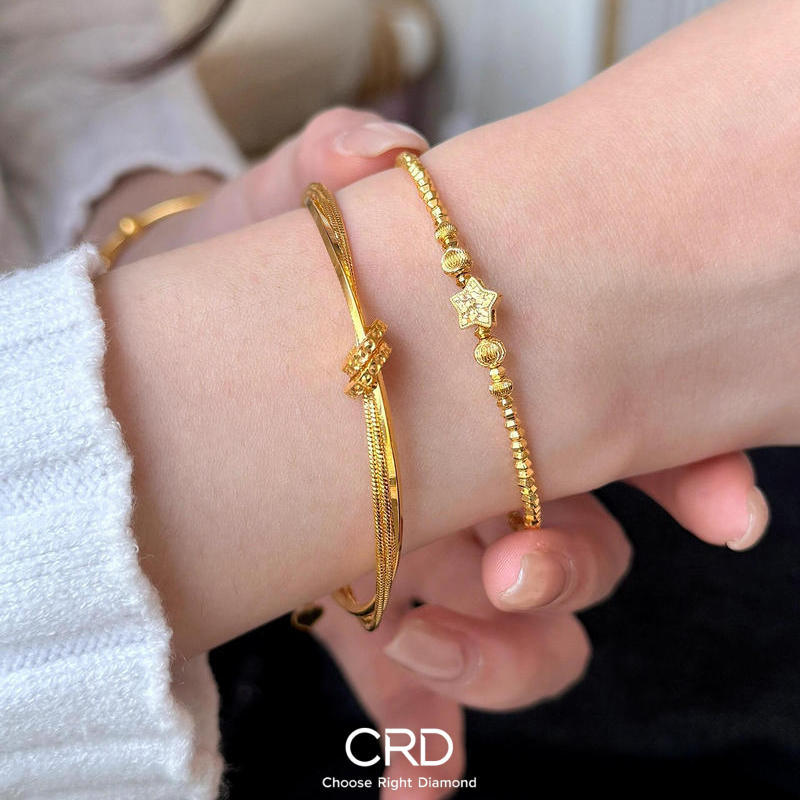 黄金手镯 CRD黄金手镯