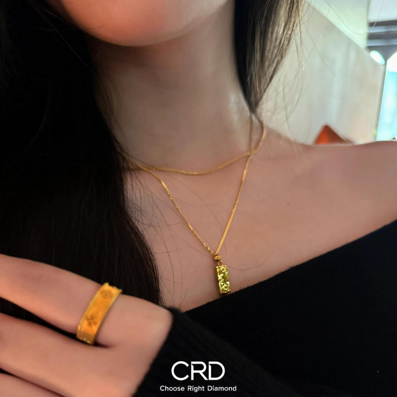 黄金链坠 CRD黄金链坠