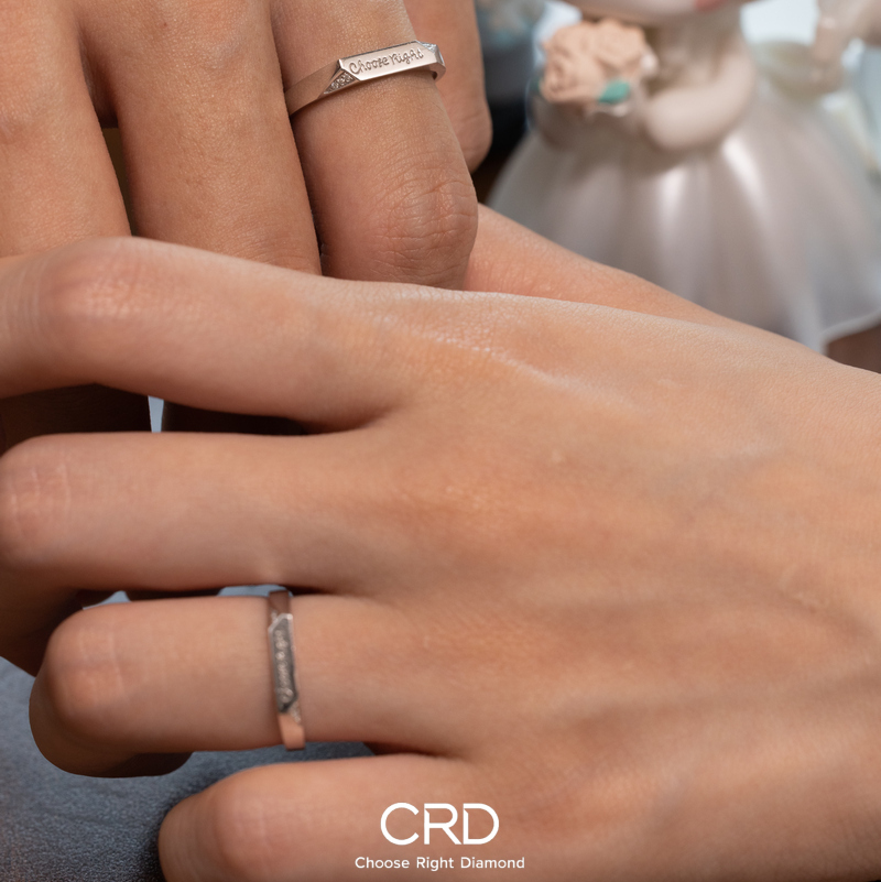 钻石对戒 CRD钻石对戒