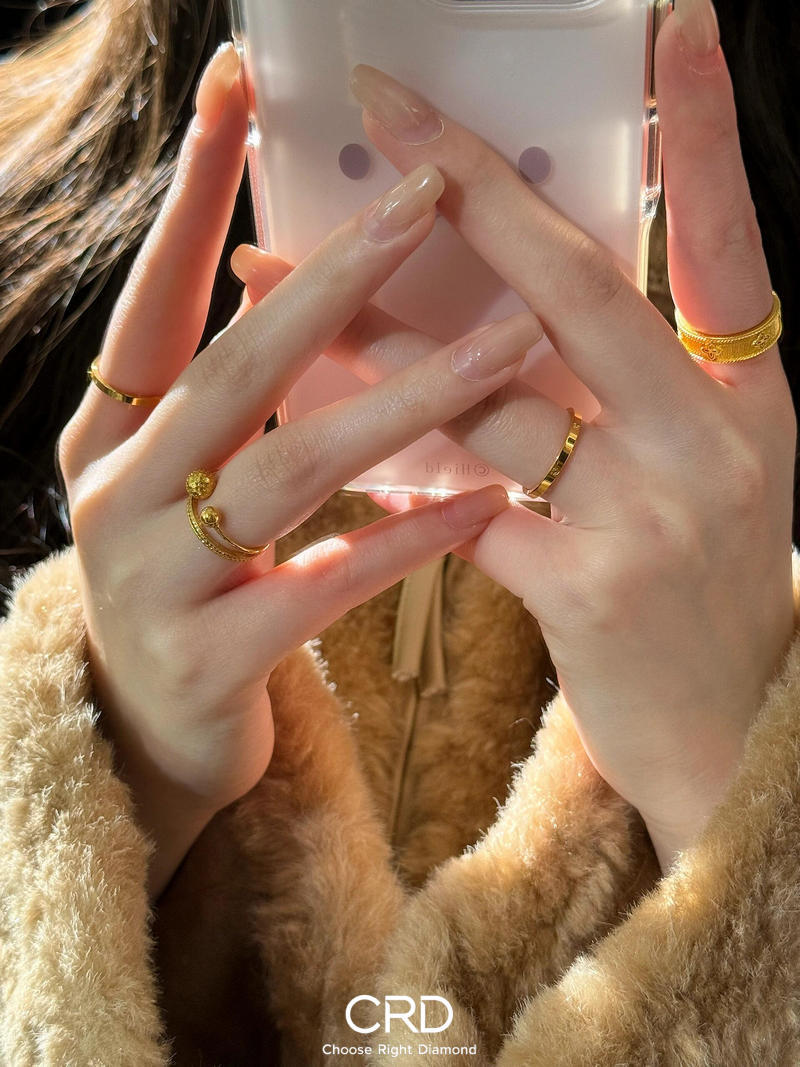CRD黄金戒指