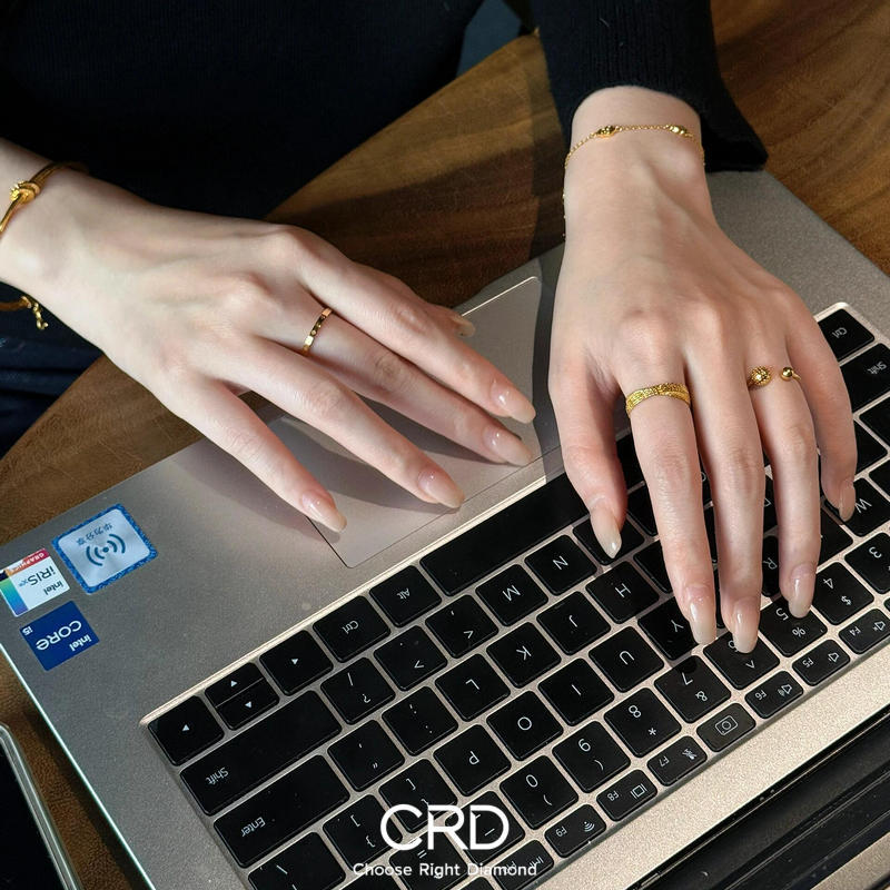 CRD黄金戒指