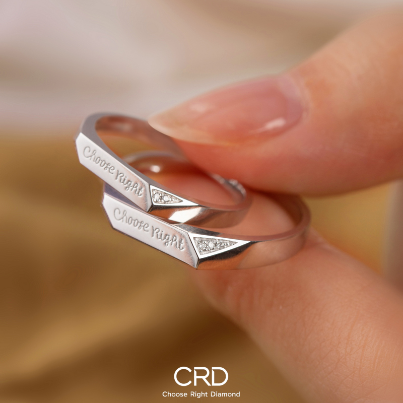 钻石对戒 CRD钻石对戒