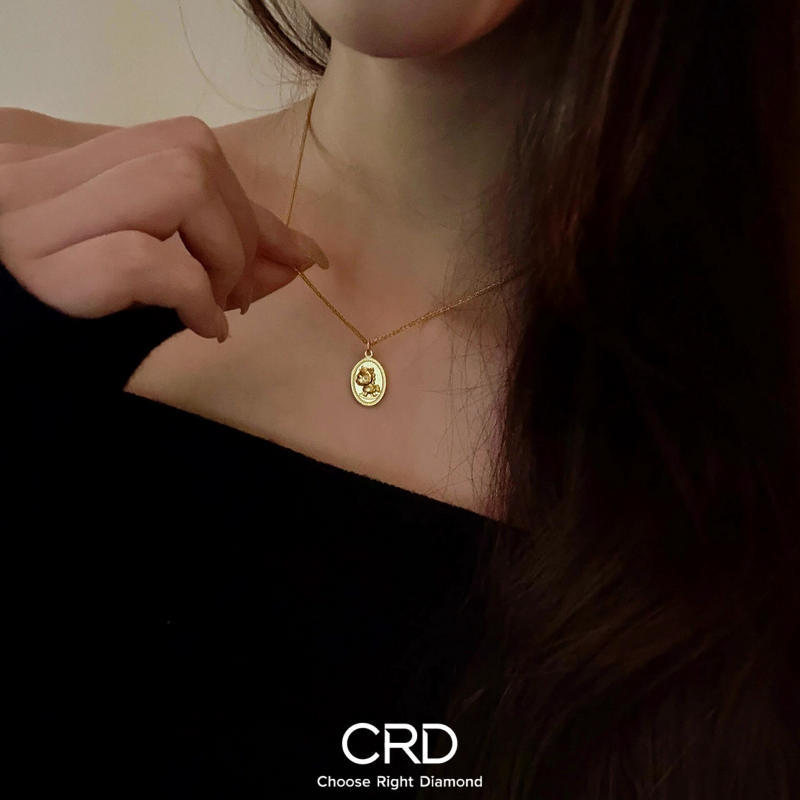 CRD黄金吊坠