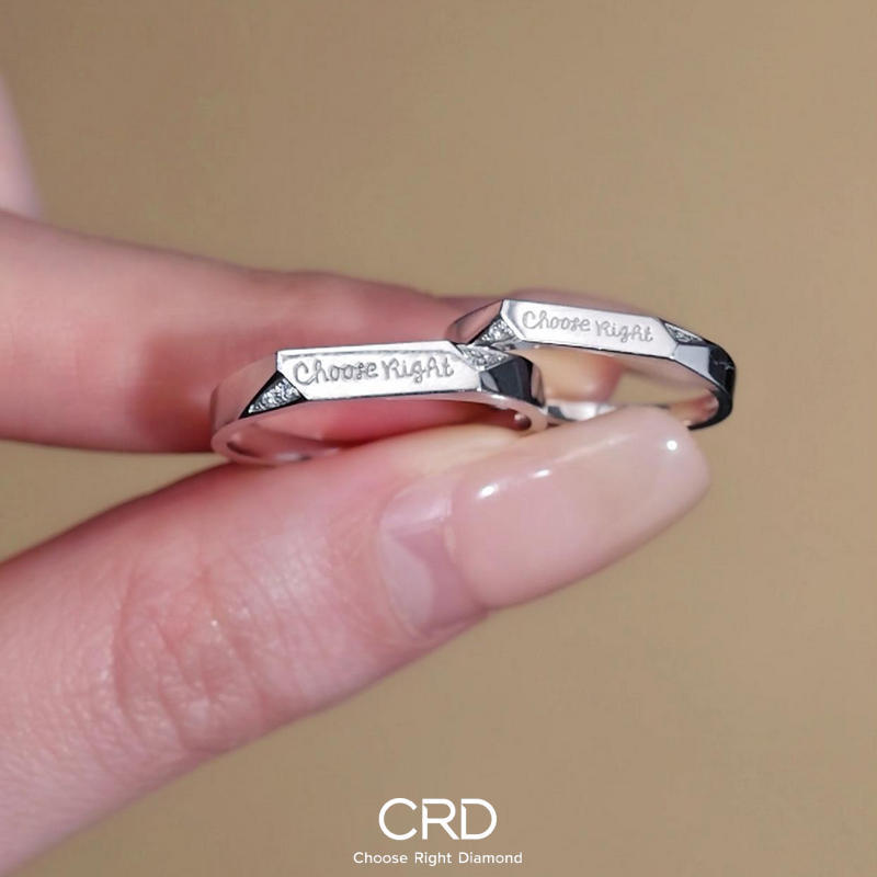 钻石对戒 CRD钻石对戒