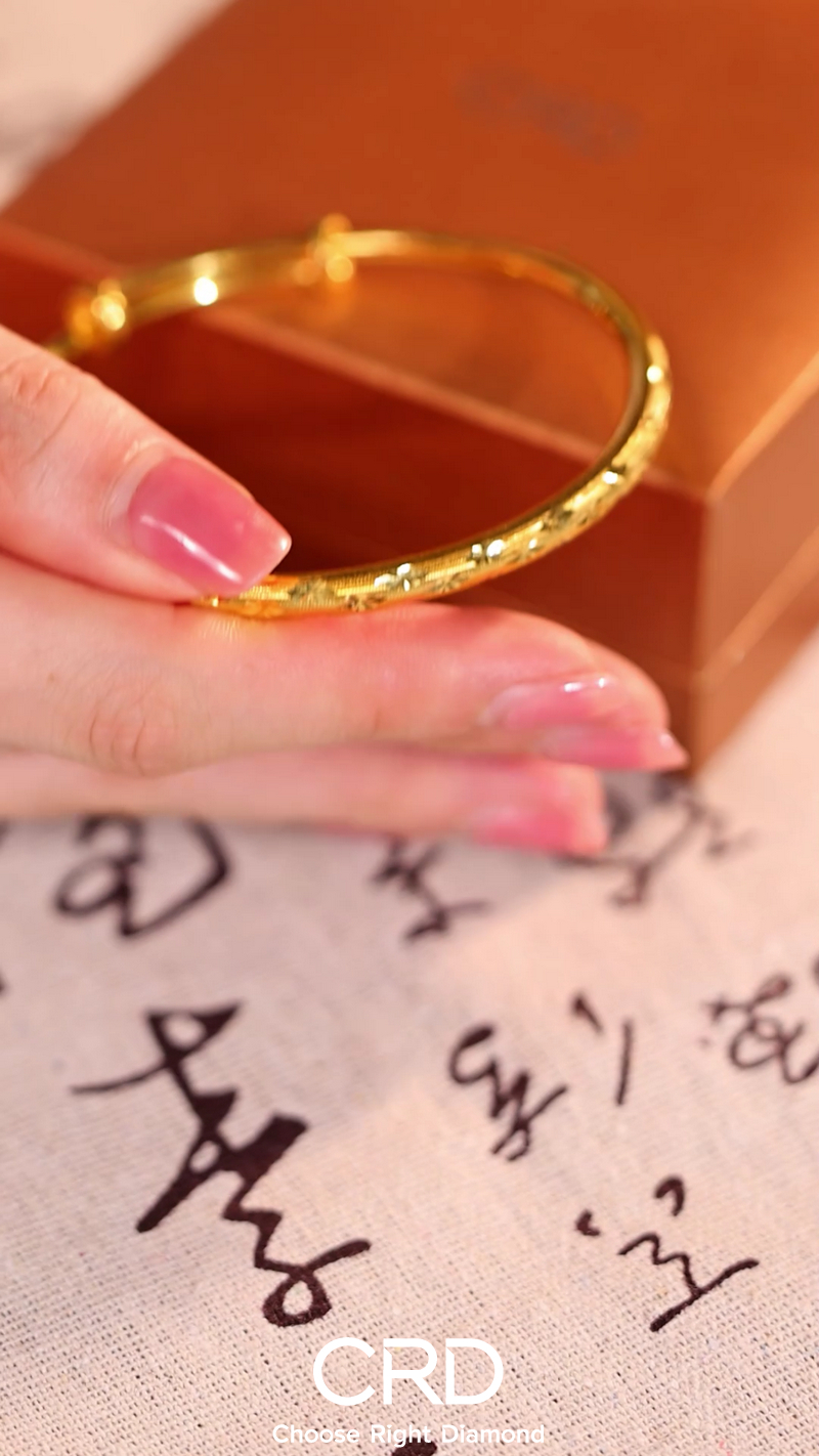 CRD黄金 黄金手镯