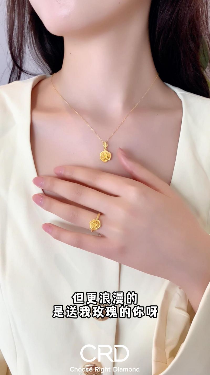 CRD黄金 黄金戒指
