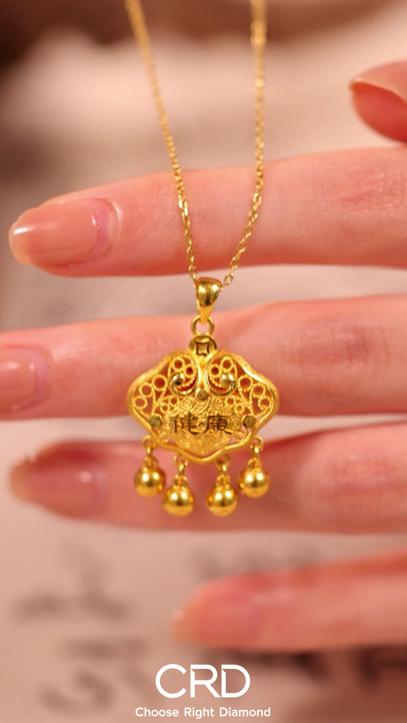 CRD黄金 黄金项链