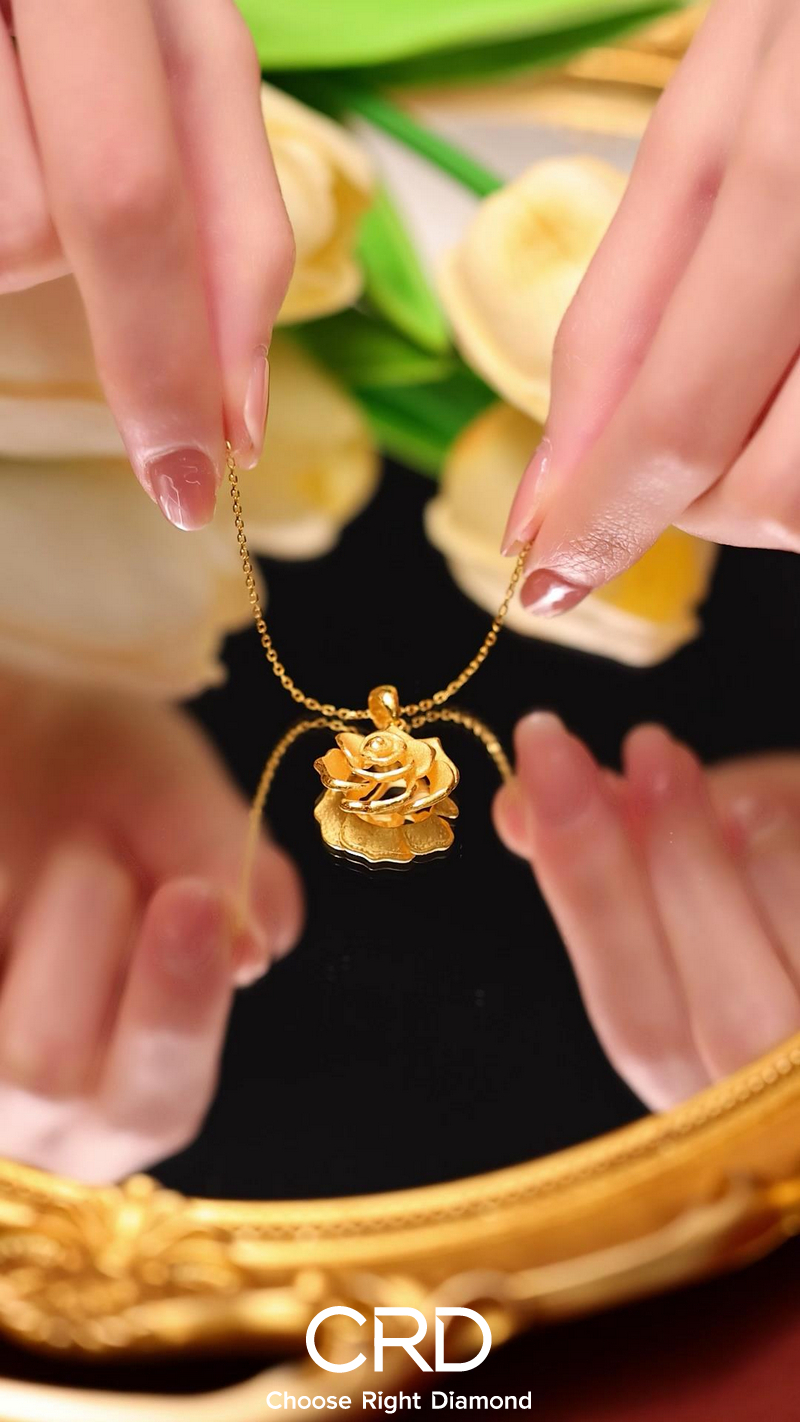 CRD黄金 黄金项链
