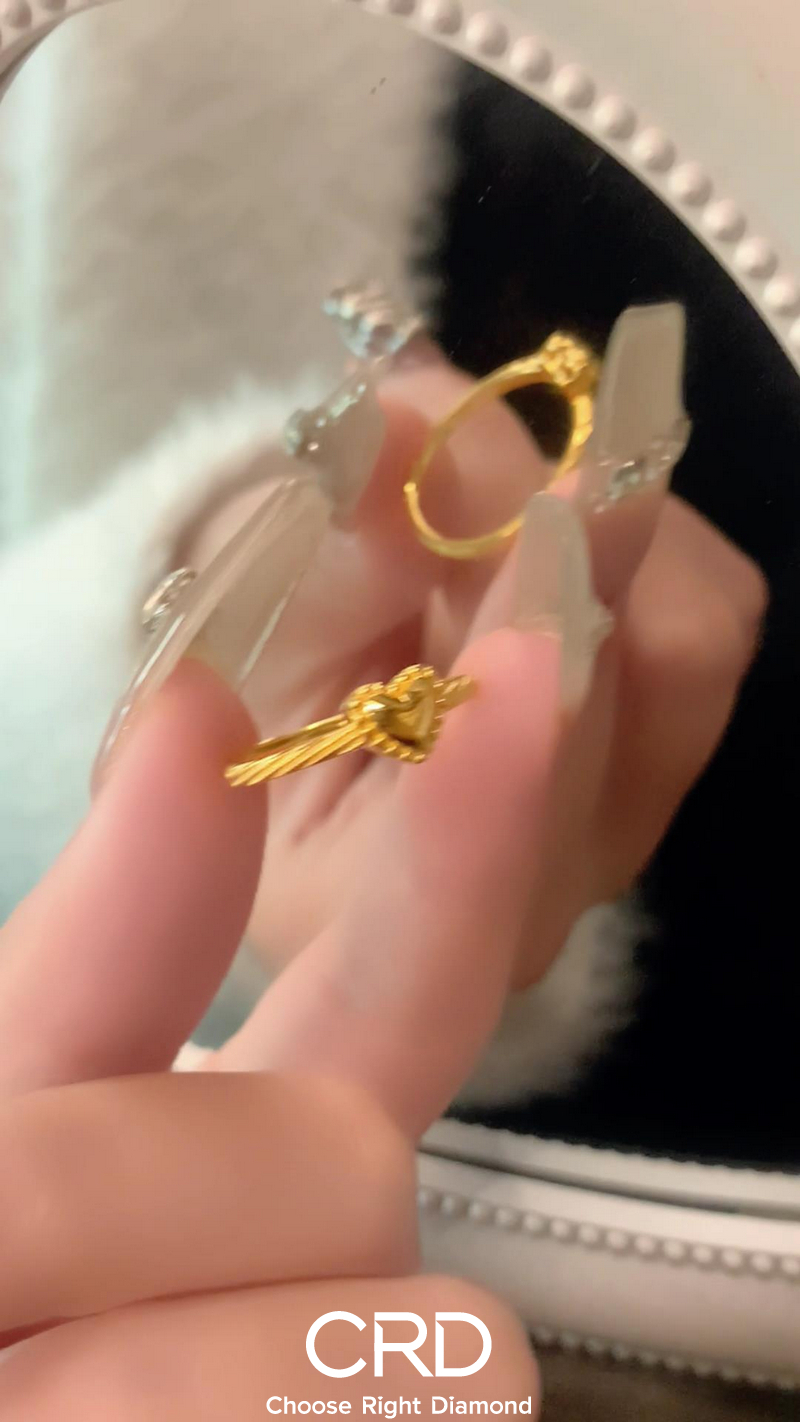 黄金戒指 CRD黄金
