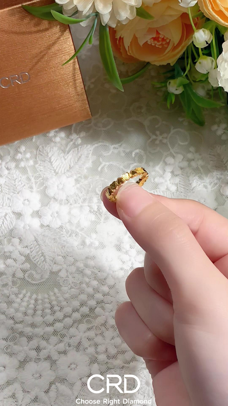 黄金戒指 CRD黄金