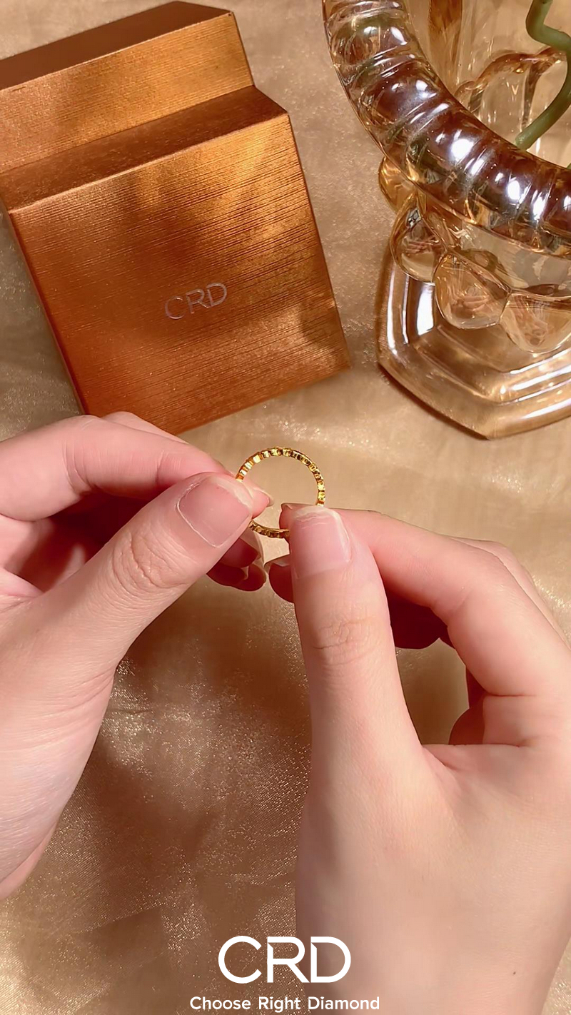 黄金戒指 CRD黄金