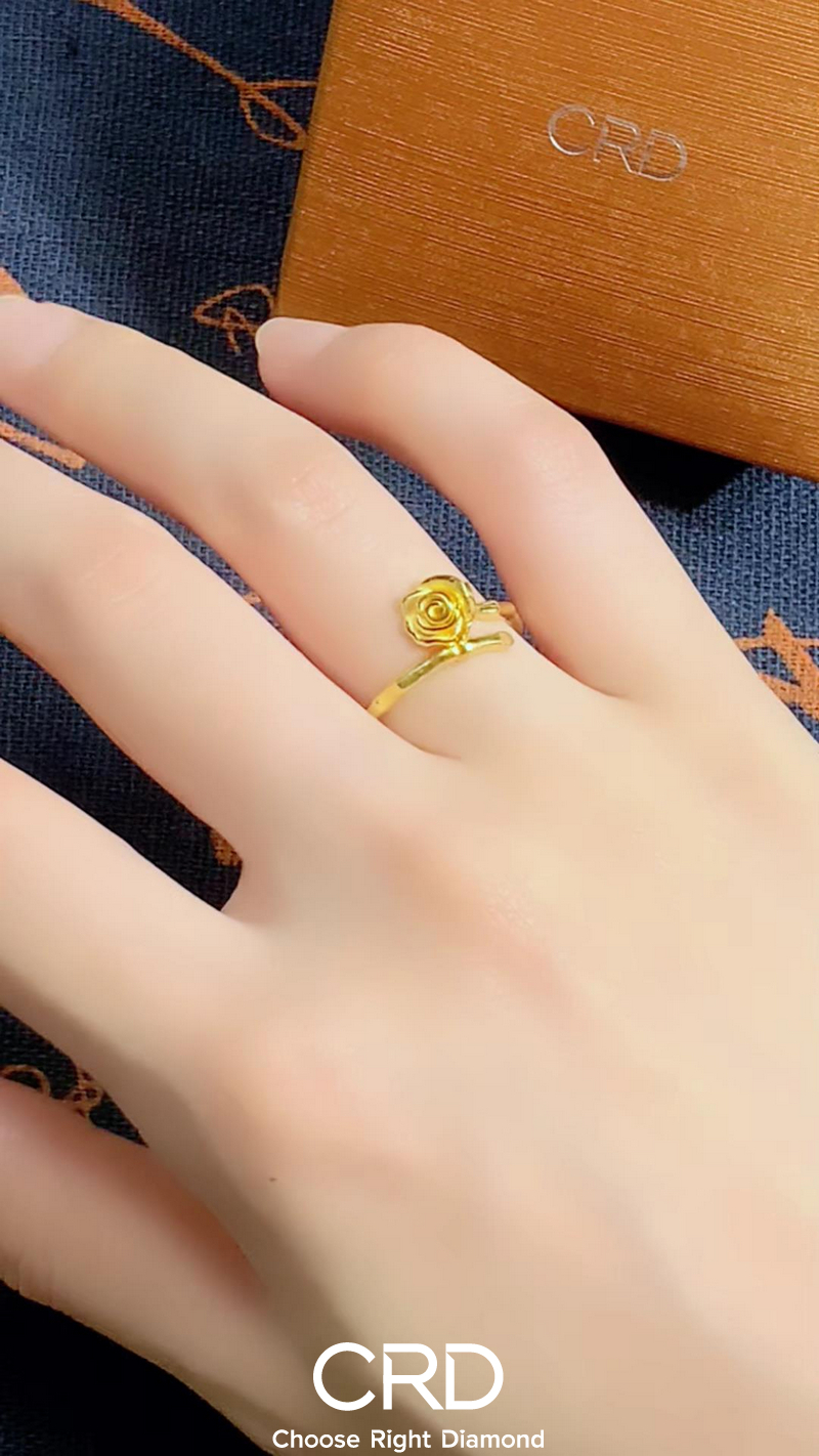 CRD黄金 黄金戒指