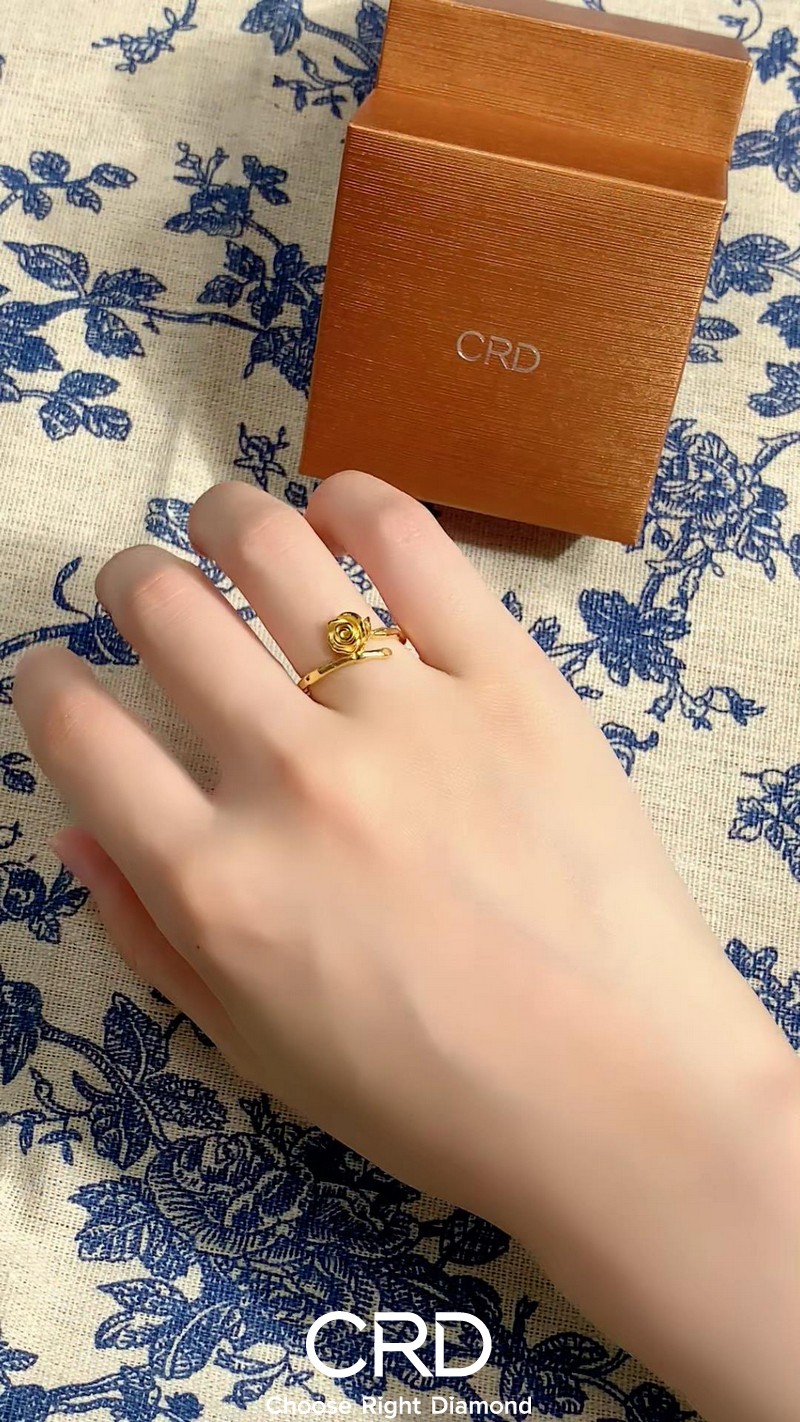 黄金戒指 CRD黄金
