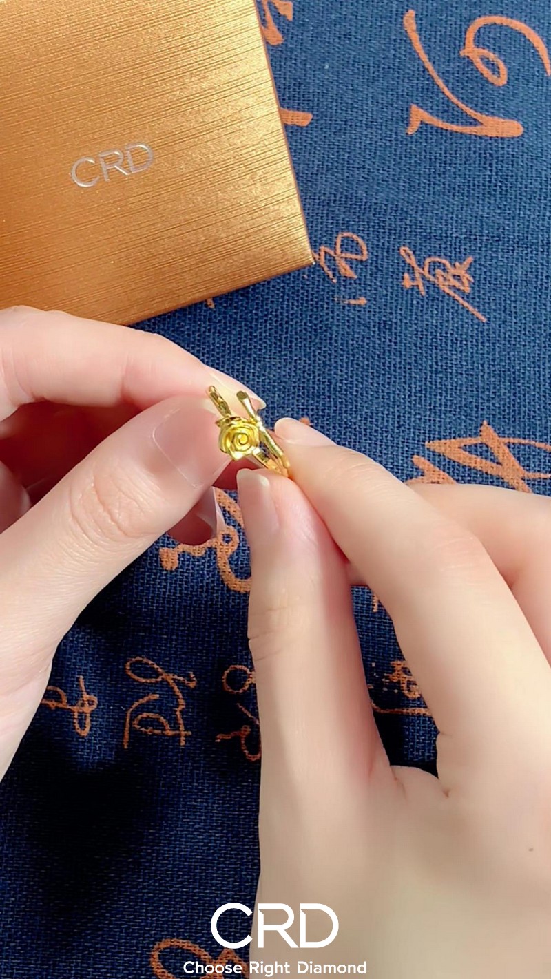CRD黄金 黄金戒指